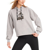 Cleveland Browns DKNY Sport Women's Debbie Dolman Raglan Pullover Hoodie - Heather Gray - NFL