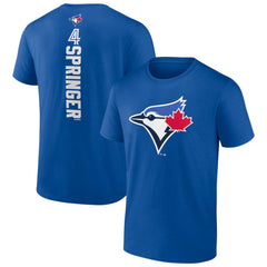 George Springer Toronto Blue Jays Playmaker Name & Number T-Shirt Outlet