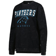 Carolina Panthers G-III 4Her by Carl Banks Women's Comfy Cord Pullover Sweatshirt - Black - NFL