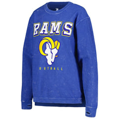Los Angeles Rams G-III 4Her by Carl Banks Women's Comfy Cord Pullover Sweatshirt - Royal - NFL