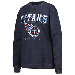 Tennessee Titans G-III 4Her by Carl Banks Women's Comfy Cord Pullover Sweatshirt - Navy - NFL