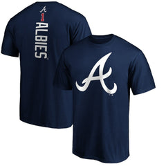 Ozzie Albies Atlanta Braves Playmaker Name & Number T-Shirt Near Me