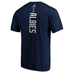 Ozzie Albies Atlanta Braves Playmaker Name & Number T-Shirt Near Me