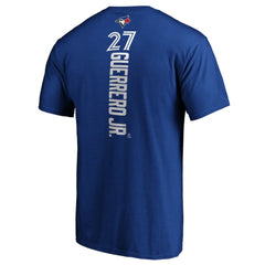 Vladimir Guerrero Jr. Toronto Blue Jays Playmaker Name & Number T-Shirt Discount