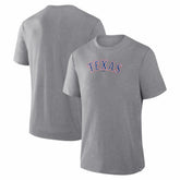 Texas Rangers Fanatics Play Tribute Tri-Blend T-Shirt Outlet