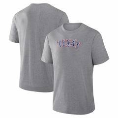 Texas Rangers Fanatics Play Tribute Tri-Blend T-Shirt Outlet