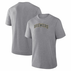 Milwaukee Brewers Fanatics Play Tribute Tri-Blend T-Shirt Sale
