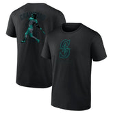 J.P. Crawford Seattle Mariners Double Play Name & Number T-Shirt for sale