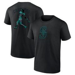 J.P. Crawford Seattle Mariners Double Play Name & Number T-Shirt for sale
