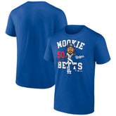 Mookie Betts Los Angeles Dodgers Caricature T-Shirt Discount