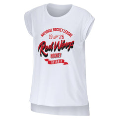 Detroit Red Wings WEAR by Erin Andrews Women's Domestic Tank Top - White | NHL discount