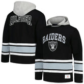 Las Vegas Raiders Tommy Hilfiger Ivan Fashion Pullover Hoodie - Black - NFL