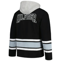 Las Vegas Raiders Tommy Hilfiger Ivan Fashion Pullover Hoodie - Black - NFL
