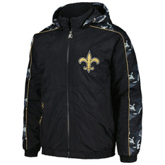 New Orleans Saints Starter Thursday Night Gridiron Full-Zip Hoodie - Black - NFL