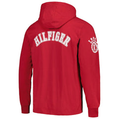 Arizona Cardinals Tommy Hilfiger Morgan Long Sleeve Hoodie T-Shirt - Cardinal - NFL