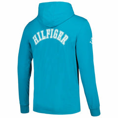 Miami Dolphins Tommy Hilfiger Morgan Long Sleeve Hoodie T-Shirt - Aqua - NFL