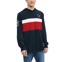 Houston Texans Tommy Hilfiger Morgan Long Sleeve Hoodie T-Shirt - Navy - NFL