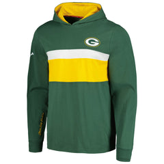Green Bay Packers Tommy Hilfiger Morgan Long Sleeve Hoodie T-Shirt - Green - NFL