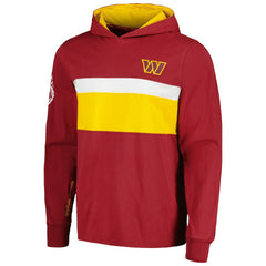 Washington Commanders Tommy Hilfiger Morgan Long Sleeve Hoodie T-Shirt - Burgundy - NFL