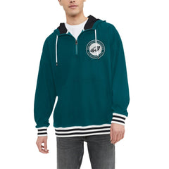 Philadelphia Eagles Tommy Hilfiger Midnight Aaron Quarter-Zip Hoodie - Green - NFL