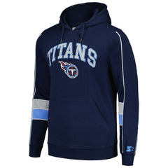 Tennessee Titans Starter Captain Pullover Hoodie - Navy - NFL