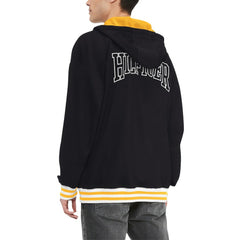 Pittsburgh Steelers Tommy Hilfiger Aaron Quarter-Zip Hoodie - Black - NFL