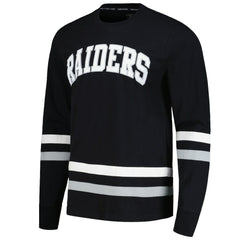 Las Vegas Raiders Tommy Hilfiger Nolan Long Sleeve T-Shirt - Black/Silver - NFL