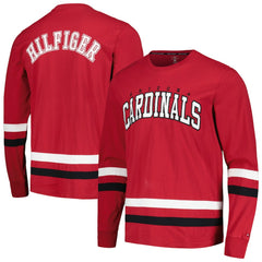 Arizona Cardinals Tommy Hilfiger Nolan Long Sleeve T-Shirt - Cardinal/Black - NFL