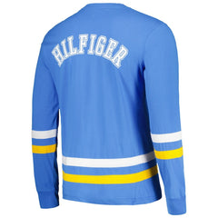 Los Angeles Chargers Tommy Hilfiger Nolan Long Sleeve T-Shirt - Powder Blue/Gold - NFL