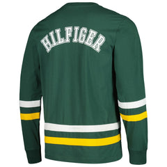 Green Bay Packers Tommy Hilfiger Nolan Long Sleeve T-Shirt - Green/Gold - NFL