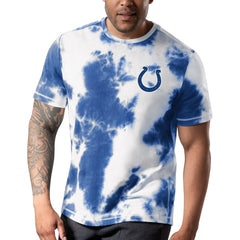 Indianapolis Colts MSX by Michael Strahan Freestyle Tie-Dye T-Shirt - Royal - NFL