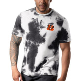 Cincinnati Bengals MSX by Michael Strahan Freestyle Tie-Dye T-Shirt - Black - NFL