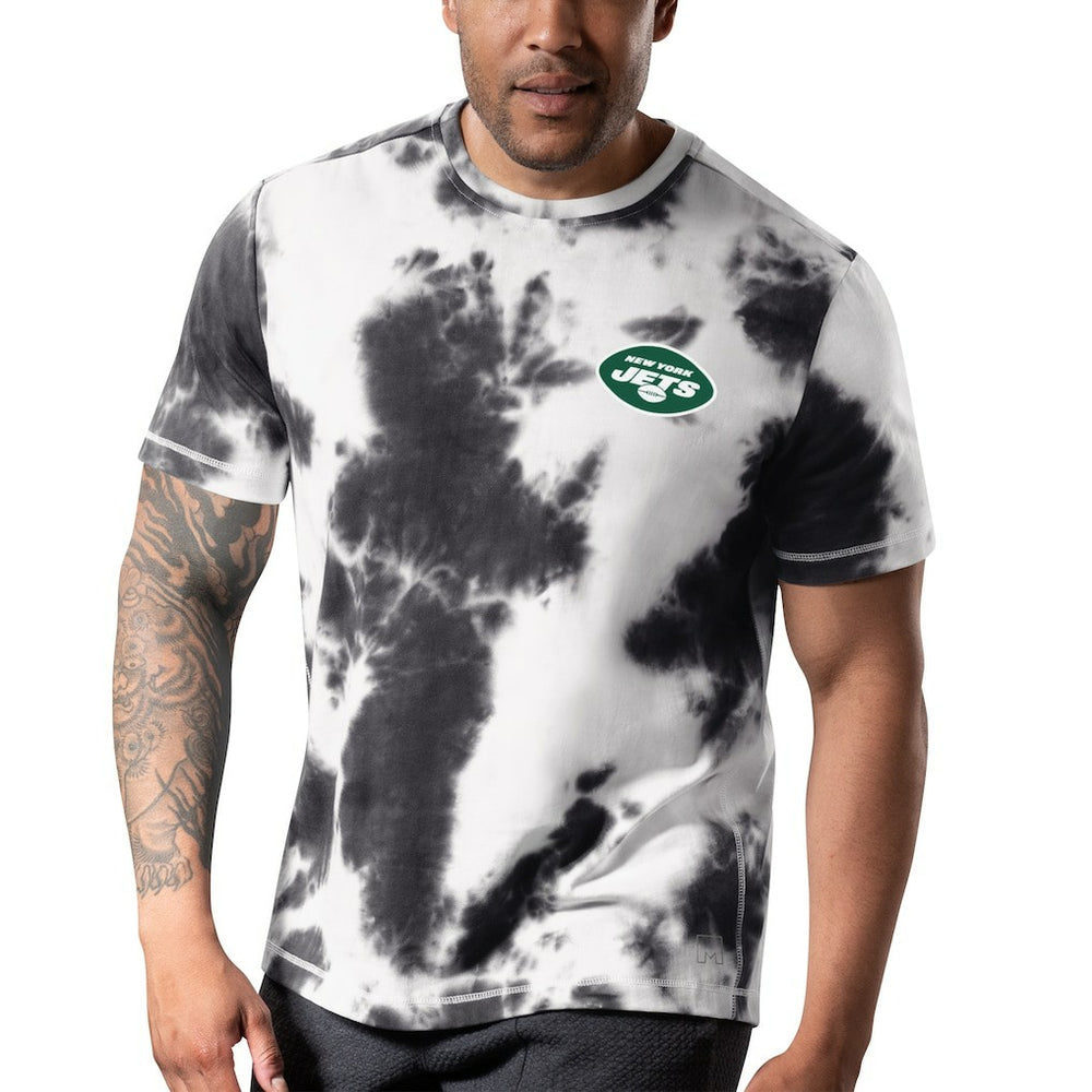 New York Jets MSX by Michael Strahan Freestyle Tie-Dye T-Shirt - Black - NFL