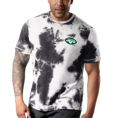 New York Jets MSX by Michael Strahan Freestyle Tie-Dye T-Shirt - Black - NFL