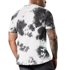 New York Jets MSX by Michael Strahan Freestyle Tie-Dye T-Shirt - Black - NFL