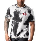 San Francisco 49ers MSX by Michael Strahan Freestyle Tie-Dye T-Shirt - Black - NFL