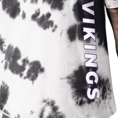 Minnesota Vikings MSX by Michael Strahan Freestyle Tie-Dye T-Shirt - Black - NFL