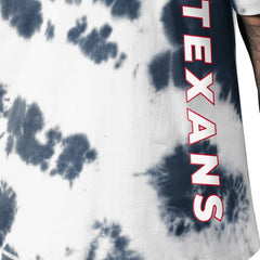 Houston Texans MSX by Michael Strahan Freestyle Tie-Dye T-Shirt - Navy - NFL