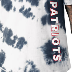 New England Patriots MSX by Michael Strahan Freestyle Tie-Dye T-Shirt - Navy - NFL