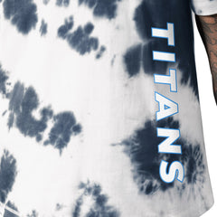 Tennessee Titans MSX by Michael Strahan Freestyle Tie-Dye T-Shirt - Navy - NFL