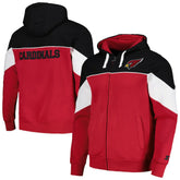 Arizona Cardinals Starter Running Back Full-Zip Hoodie - Cardinal/Black - NFL