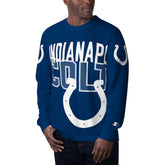 Indianapolis Colts Starter Clutch Hit Long Sleeve T-Shirt - Royal - NFL