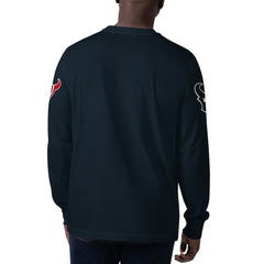 Houston Texans Starter Clutch Hit Long Sleeve T-Shirt - Navy - NFL
