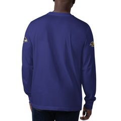 Baltimore Ravens Starter Clutch Hit Long Sleeve T-Shirt - Purple - NFL
