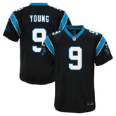 Bryce Young Carolina Panthers Youth Game Jersey - Black - Nike