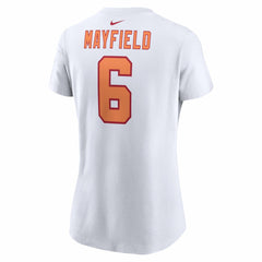 Baker Mayfield Tampa Bay Buccaneers Women's Name & Number T-Shirt - White - Nike