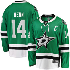 Jamie Benn Dallas Stars Fanatics Captain Patch Home Breakaway Jersey - Kelly Green | Fanatics online