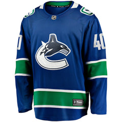 Elias Pettersson Vancouver Canucks Fanatics Home Breakaway Jersey - Blue | Fanatics Clearance
