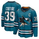 Logan Couture San Jose Sharks Fanatics Home Breakaway Jersey - Teal | Fanatics sale