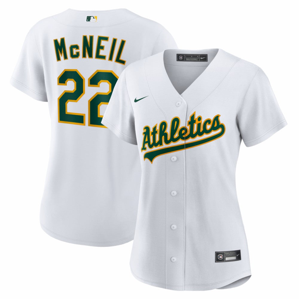 Jeff McNeil Athletics Nike Women's Home Replica Jersey Outlet